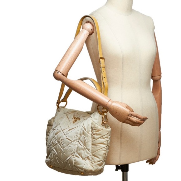 Prada Quilted Nylon Tote Bag - Picture 2 of 6